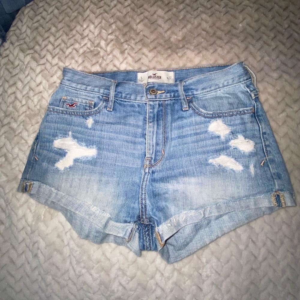 Hollister High Waisted Jean Shorts